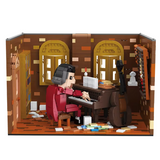 NiceBrick Famous Celebrities Ludwig van Beethoven in Studio Building Toy Set-One Quarter