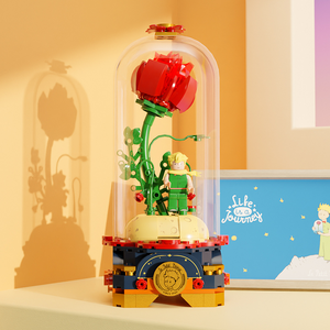 Pantasy Le Petit Prince® The Only Rose Building Toy Set-One Quarter