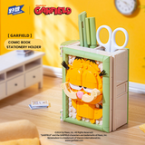 Pleyerid Garfield Daydreams Comic Book Stationery Holder Building Block Set-One Quarter