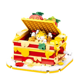 Pleyerid Garfield Daydreams Lasagna Storage Container Building Block Set-One Quarter