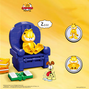 Sluban Garfield Couch Relaxing Building Block Set-One Quarter