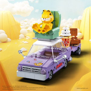 Sluban Garfield Road Trip Building Block Set-One Quarter