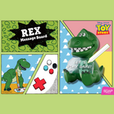 Soap Studio Disney Pixar Toy Story Rex Message Board-One Quarter