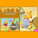 Soap Studio Disney Winnie the Pooh Winnie Message Board-One Quarter