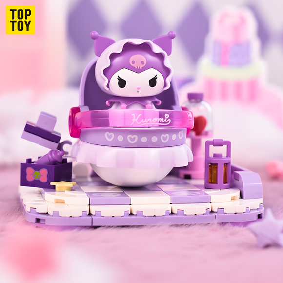 TOPTOY Sanrio Cradle Kuromi Building Block Set-One Quarter