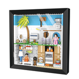 ZHE GAO THE FLiNTSTONES The Flintstones House in Photo Frame Building Block Set-One Quarter