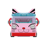 keeppley Crayon Shin-chan Cat School Bus Building Block Set-One Quarter