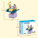 keeppley Doraemon Time Machine Building Block Set-One Quarter