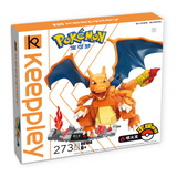 keeppley Pokémon Action Figure Charizard Building Block Set-One Quarter